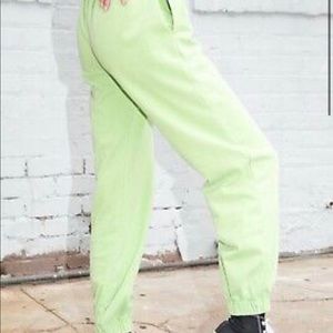 Brandy green sweatpants